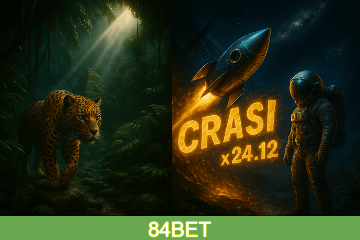 Viva o Crash da 84BET e ganhe com emoção!